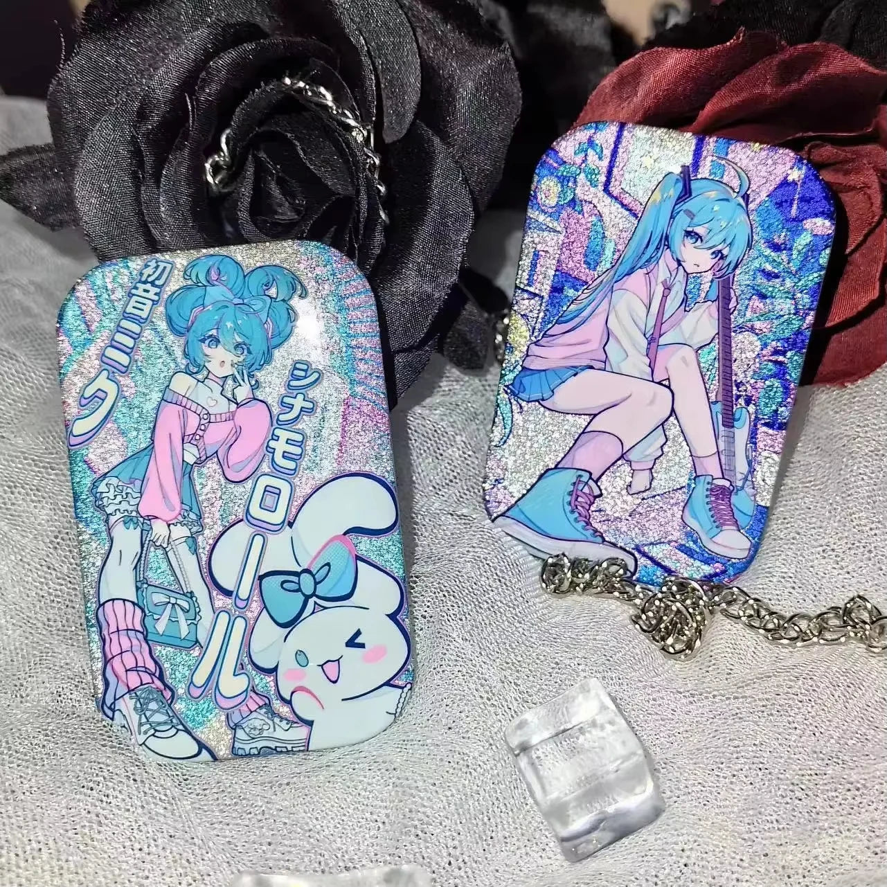 Hatsune Miku Acrylic Standing Sign Xmas Ornament  Cosplay Gift